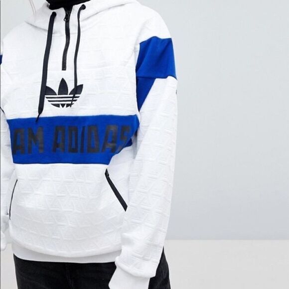 (VTG) ADIDAS ORIGINALS “TEAM ADIDAS” BIG TREFOIL - Picture 2 of 13